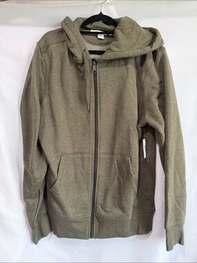 Amazon Essentials Olive Green Full-Zip Hoodie MM130